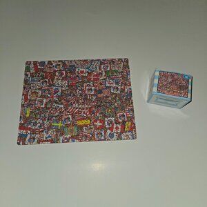 Where's Waldo Double Sided Jigsaw Puzzle 36 Pieces Party Department Store Wendys